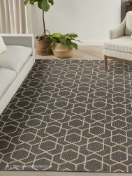 Horizon Geo Charcoal Rug - Thumbnail - 3