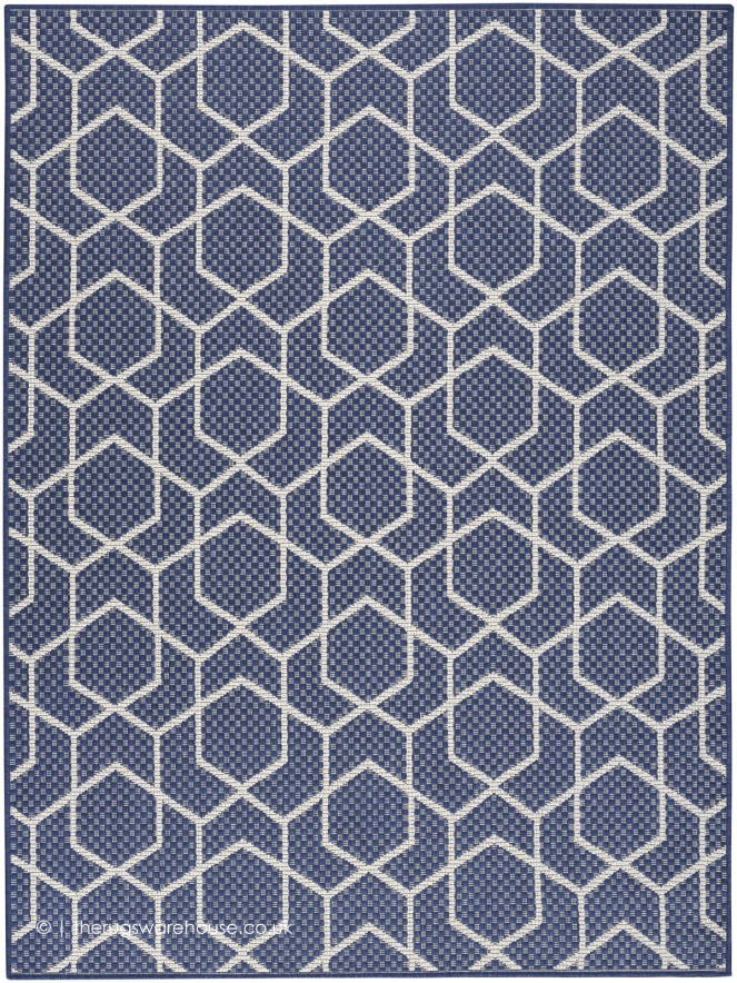 Horizon Geo Navy Rug - 7