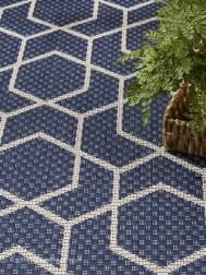 Horizon Geo Navy Rug - Thumbnail - 4
