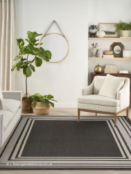 Horizon Border Black Rug - Thumbnail - 3