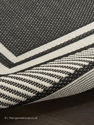 Horizon Border Black Rug - Thumbnail - 5
