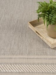 Horizon Border Grey Rug - Thumbnail - 3
