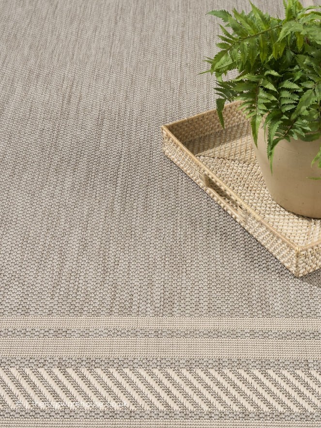 Horizon Border Grey Rug - 3