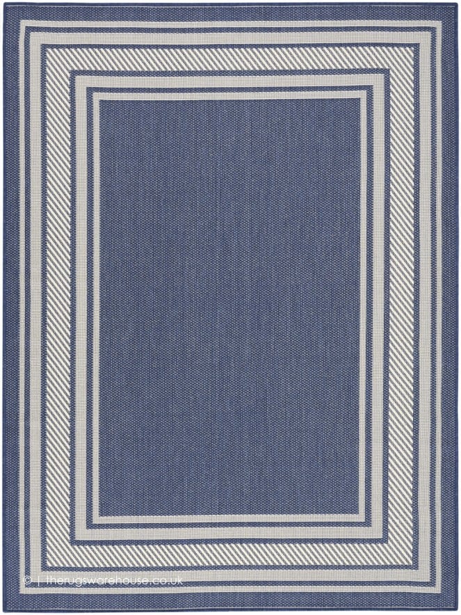 Horizon Border Navy Rug - 6