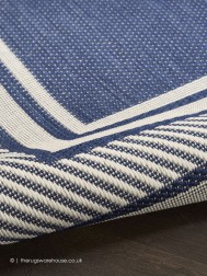 Horizon Border Navy Rug - Thumbnail - 5