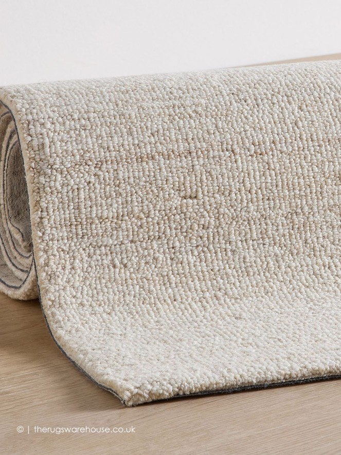 Natur Loops Beige Rug - 4