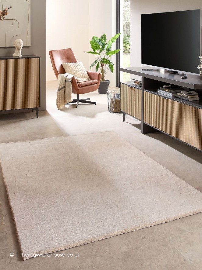Heaven Uni Cream Rug - 2