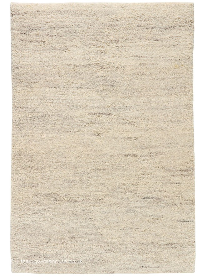 Berber Marok Whitesmoke Rug - 6