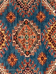 Fine Kazak 14993 Rug - Thumbnail - 4