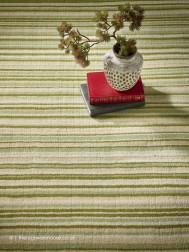 Fine Stripes Green Rug - Thumbnail - 3
