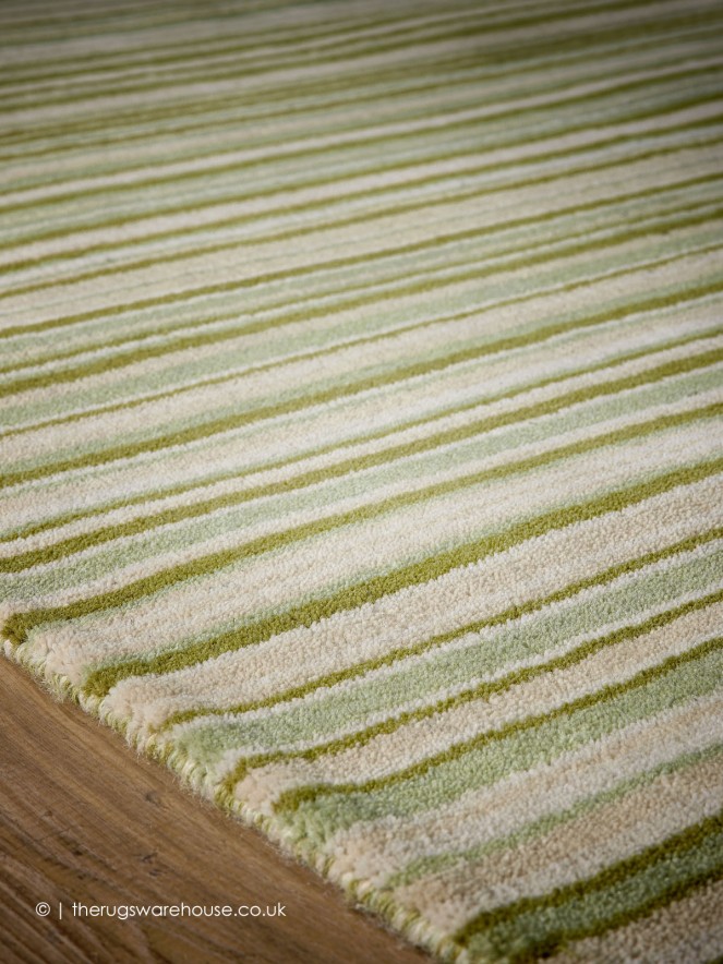 Fine Stripes Green Runner - 3