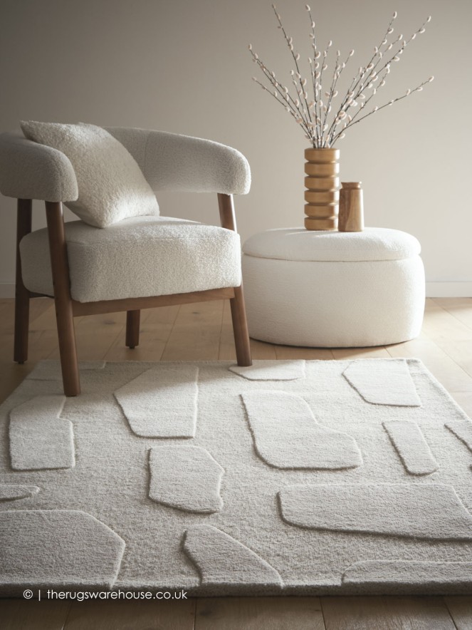 Sculptured Stone Rug - 2
