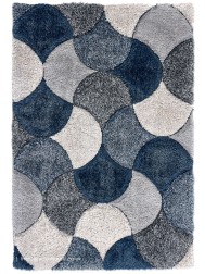 Scallop Navy Rug - Thumbnail - 6