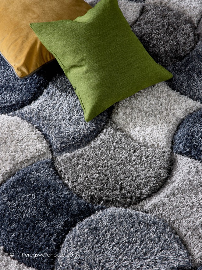 Scallop Navy Rug - 3