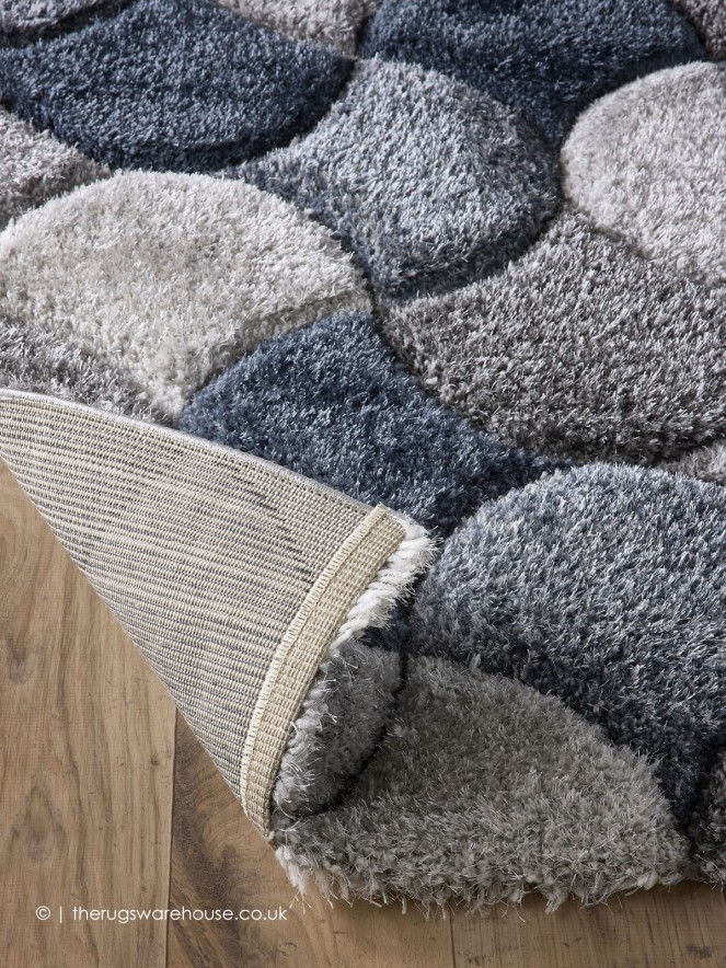 Scallop Navy Rug - 5