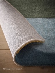 Retro Deco Blue Rug - Thumbnail - 5