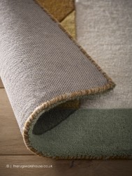 Retro Deco Tan Rug - Thumbnail - 5