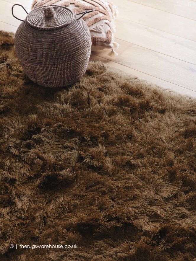 Glamour Deluxe Mocha Rug - 3