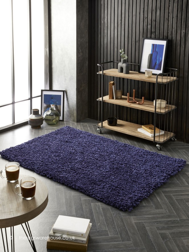 Portland Truffle Navy Rug - 2