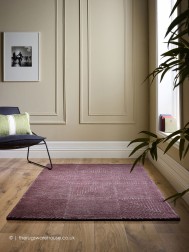 Geo Metric Berry Rug - Thumbnail - 2