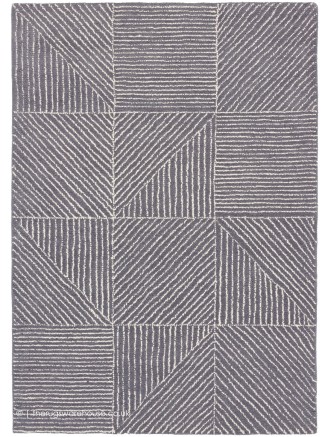 Geo Metric Charcoal