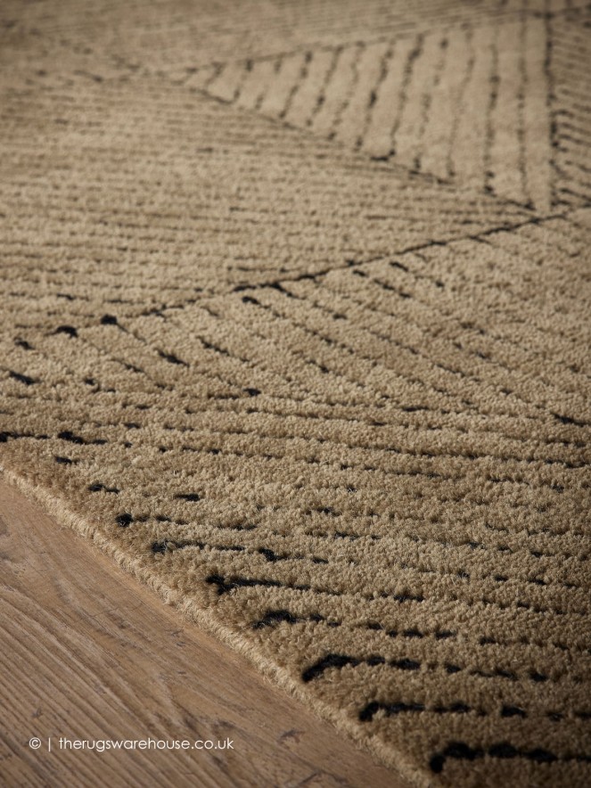 Geo Metric Sand Rug - 4