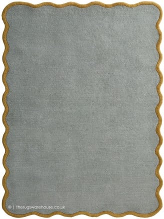 Scalloped Elsie Blue