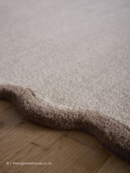 Scalloped Elsie Beige Rug - Thumbnail - 4