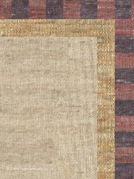Polmatre Beige Red Rug - Thumbnail - 4
