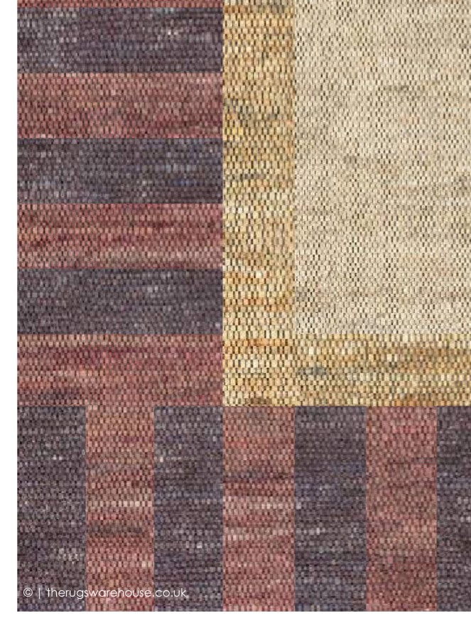 Polmatre Beige Red Rug - 5