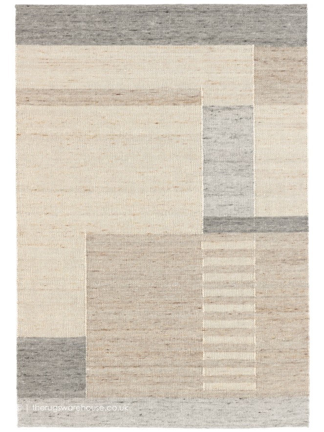 Streto Ivory Grey Rug - 2