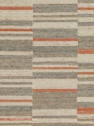 Medeney Grey Orange Rug - Thumbnail - 3