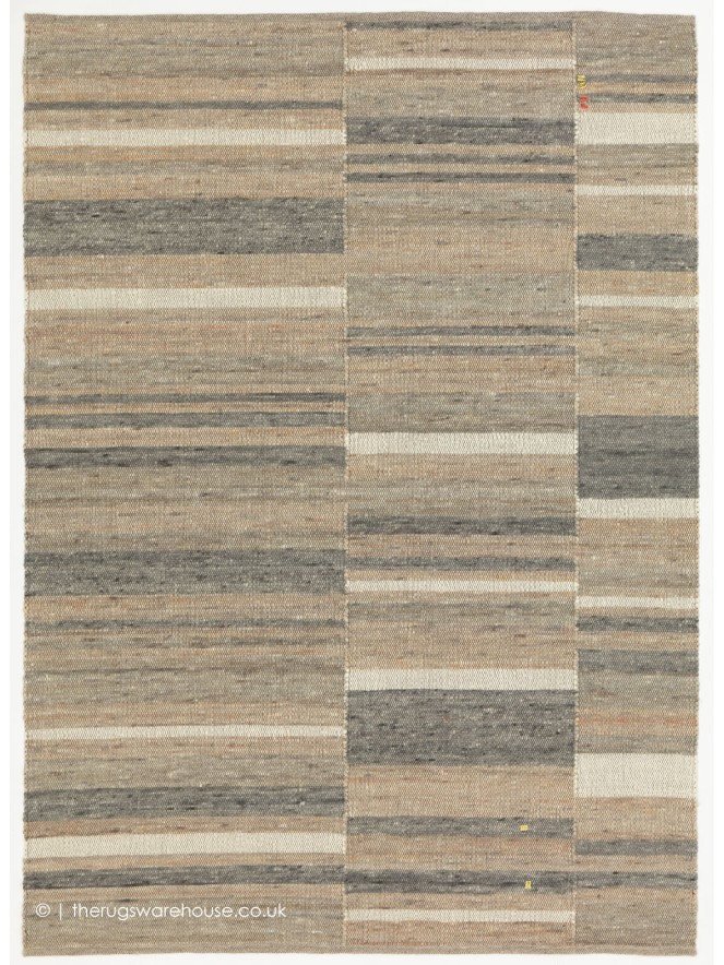 Medeney Beige Grey Rug - 2