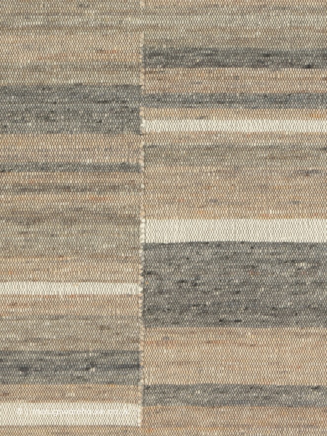 Medeney Beige Grey Rug - 4