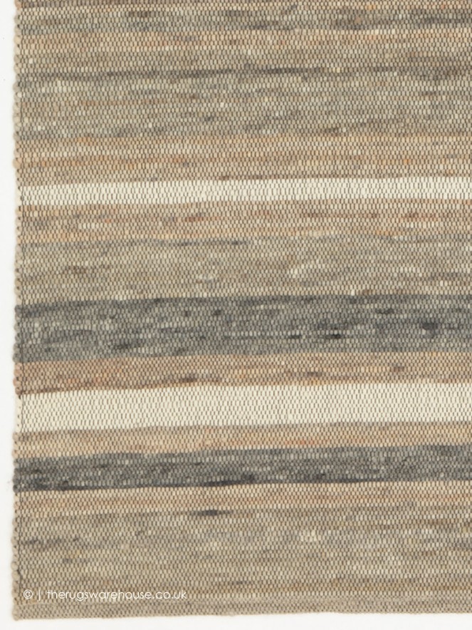 Medeney Beige Grey Rug - 5