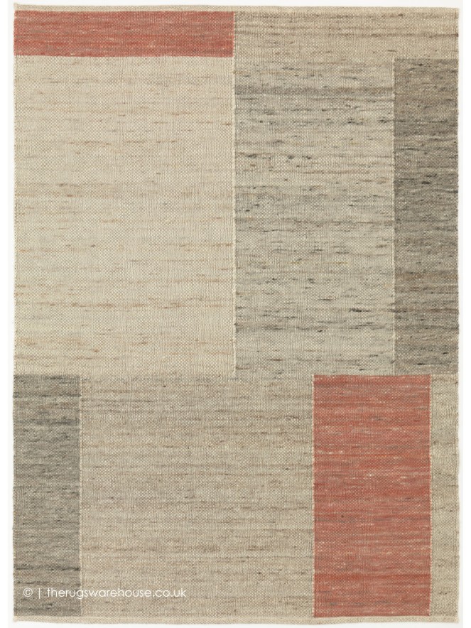 Ovola Grey Pink Rug - 2