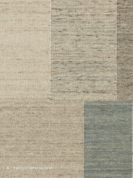 Ovola Grey Teal Rug - Thumbnail - 3