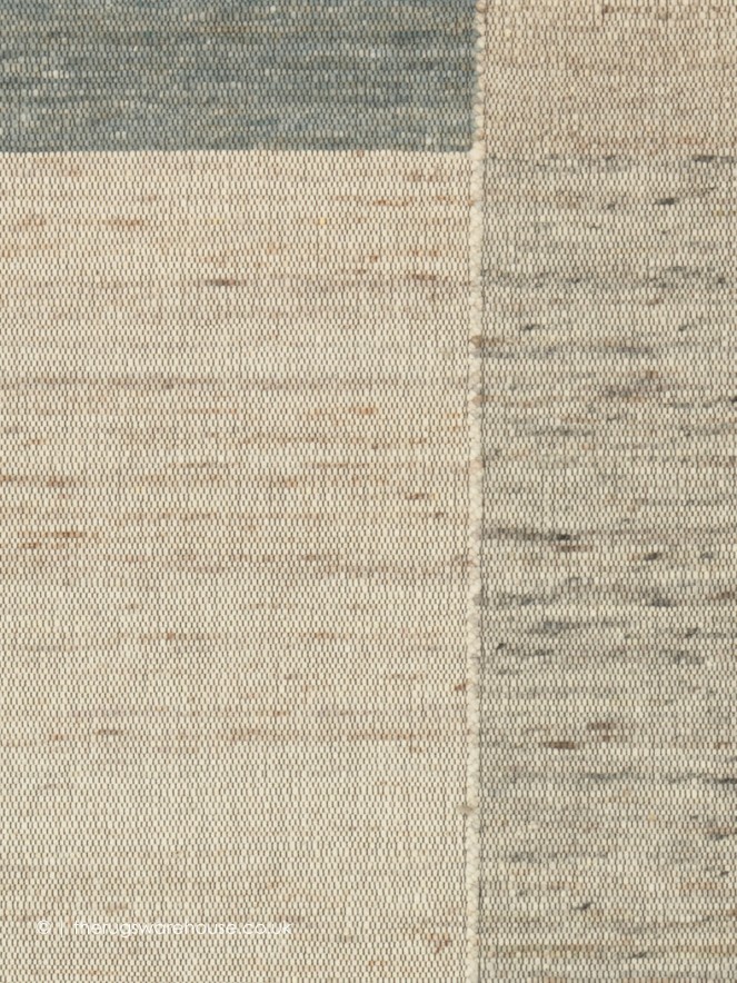 Ovola Grey Teal Rug - 4