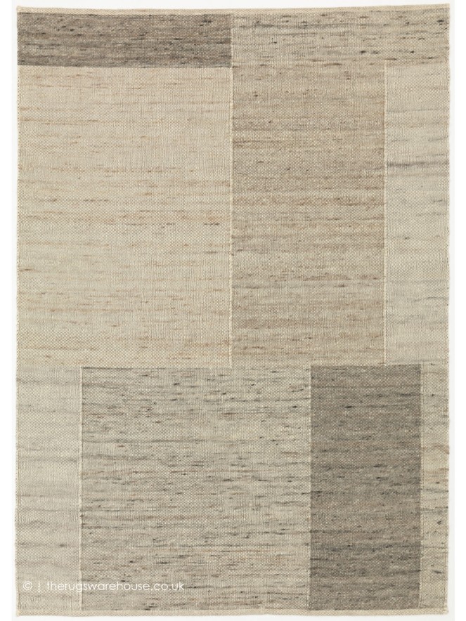Ovola Grey Ivory Rug - 2