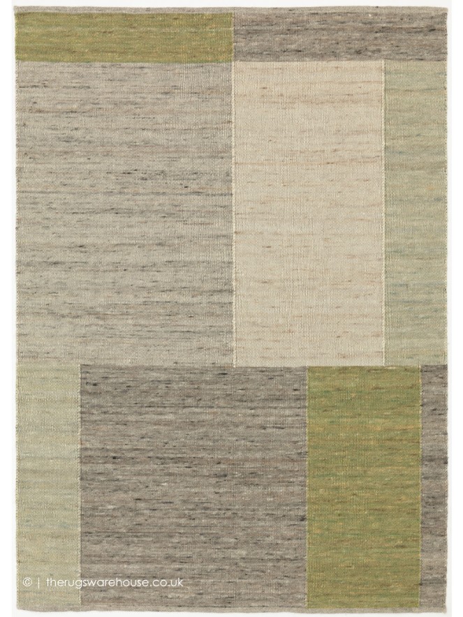 Ovola Grey Green Rug - 2
