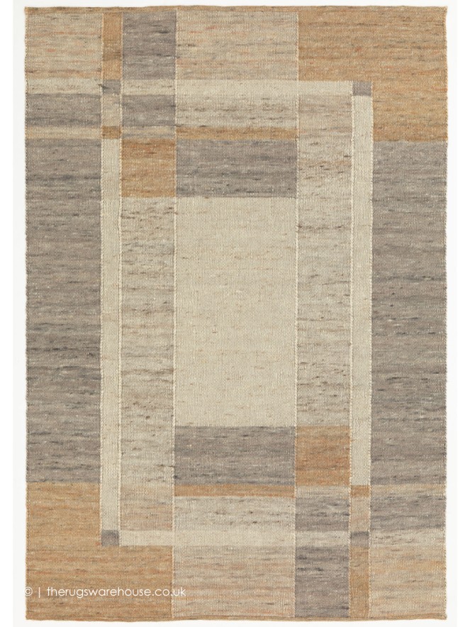 Artico Grey Ochre Rug - 2