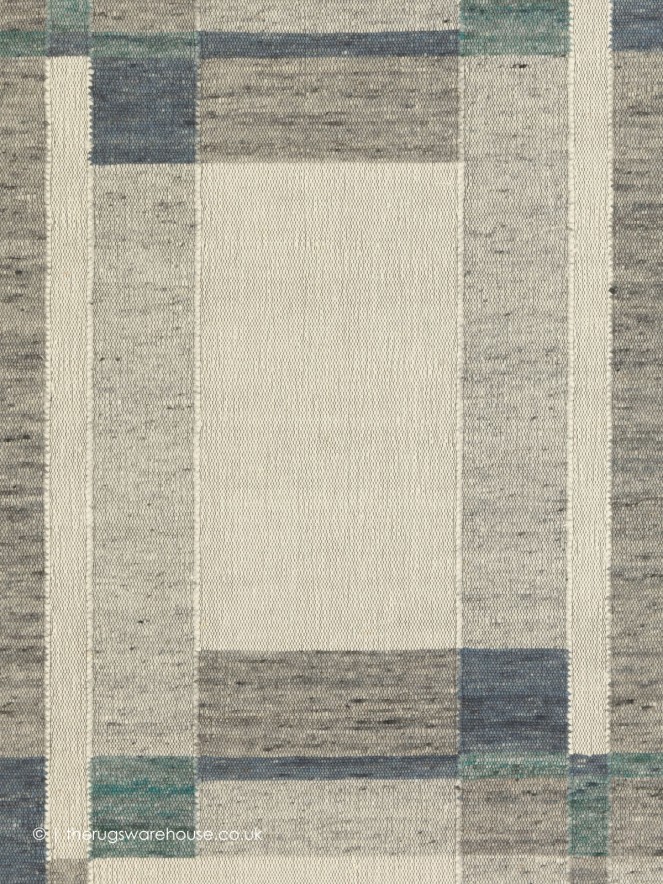 Artico Grey Aqua Rug - 3
