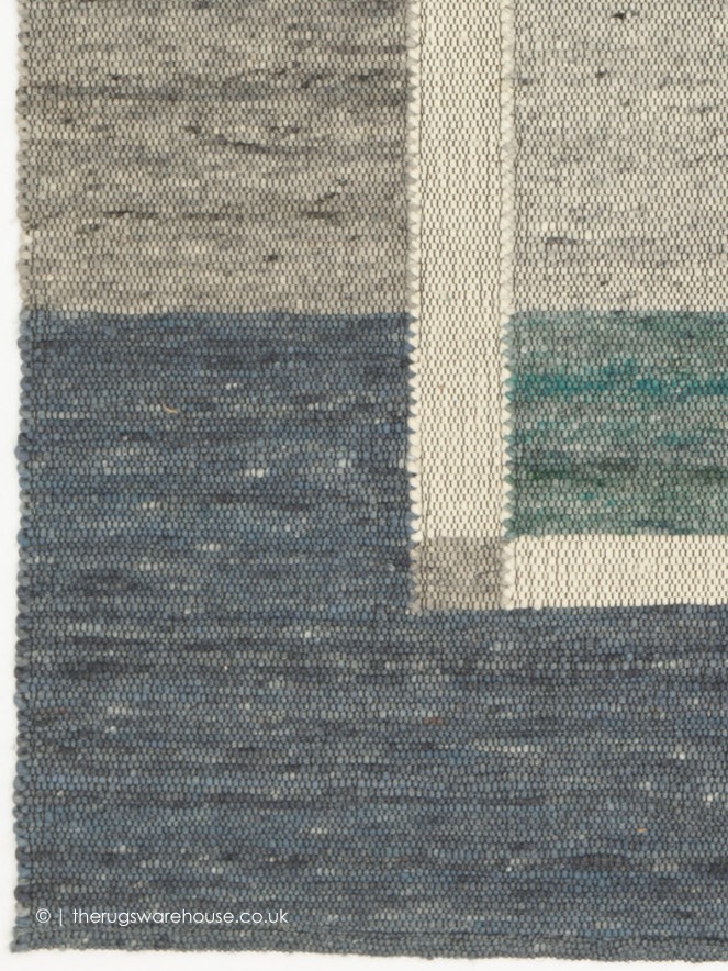 Artico Grey Aqua Rug - 5