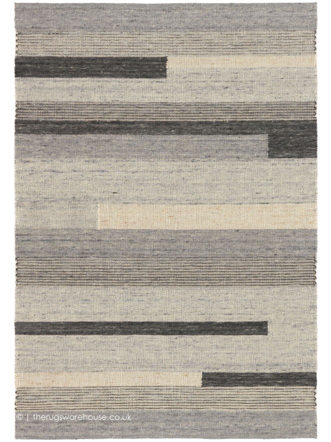 Tiko Lines Grey Rug - 2
