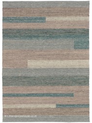 Tiko Lines Aqua Rug - Thumbnail - 2