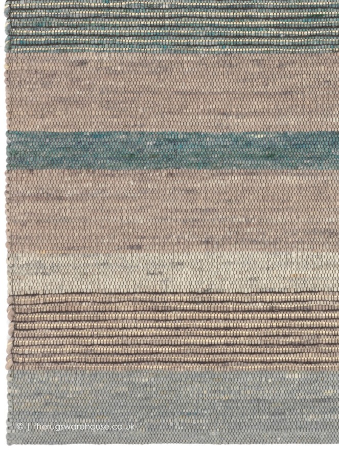Tiko Lines Aqua Rug - 5