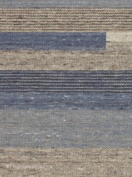 Tiko Lines Blue Rug - Thumbnail - 3