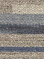 Tiko Lines Blue Rug - Thumbnail - 4