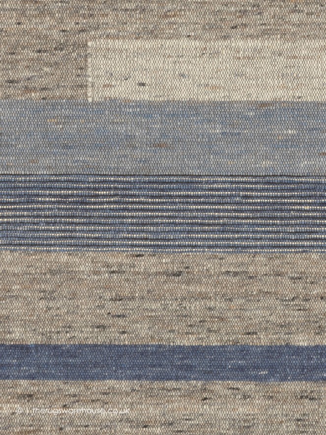 Tiko Lines Blue Rug - 4