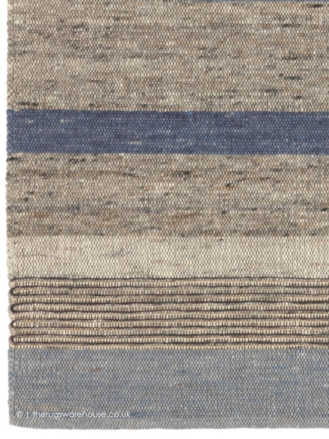 Tiko Lines Blue Rug - 5